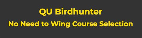 qubird hunter
